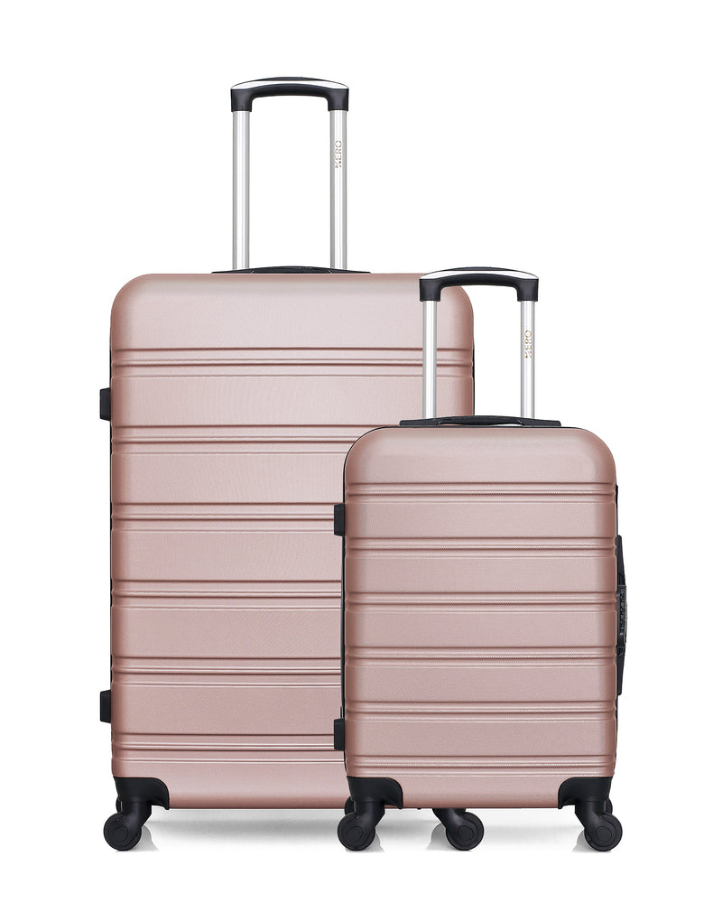 HERO - Lot de 2 - Valise grand format et valise cabine RENOSO