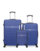 AMERICAN TRAVEL - Lot de 3 - Valises grand format, weekend et cabine XXS MEMPHIS