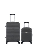 AMERICAN TRAVEL - Lot de 2 - Valises weekend et cabine XXS MEMPHIS