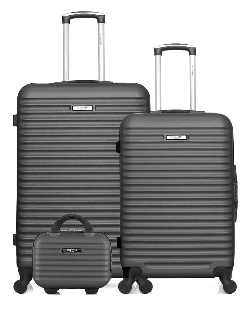 Lot de 3 - Valises grand format, weekend et vanity BRAZILIA