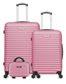 BLUESTAR - LOT DE 3 - Valises grand format, weekend et vanity BRAZILIA