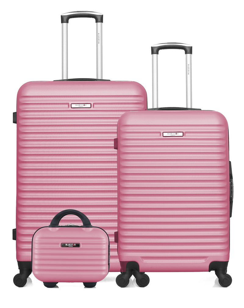 Lot de 3 - Valises grand format, weekend et vanity BRAZILIA