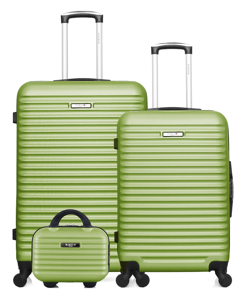 Lot de 3 - Valises grand format, weekend et vanity BRAZILIA