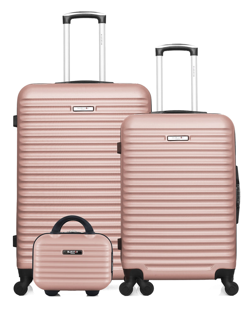 Lot de 3 - Valises grand format, weekend et vanity BRAZILIA