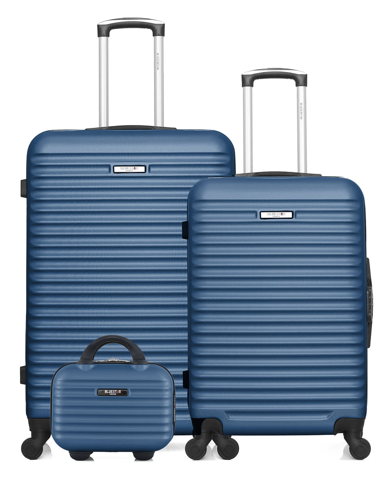 Lot de 3 - Valises grand format, weekend et vanity BRAZILIA