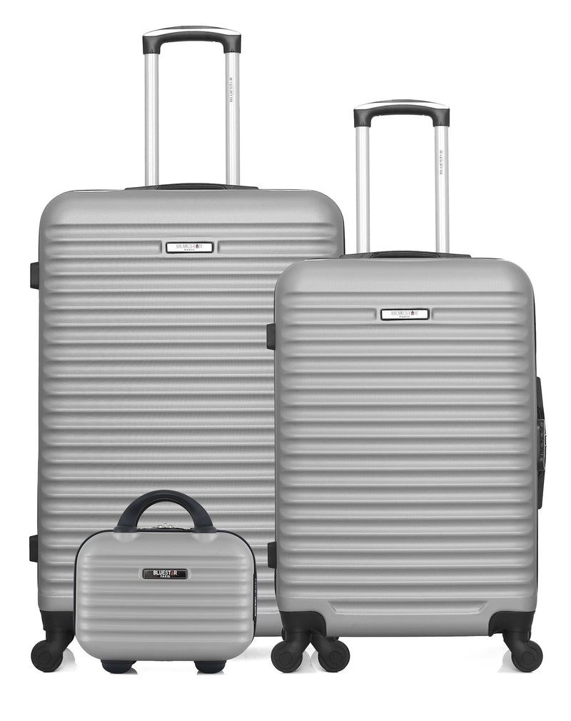 Lot de 3 - Valises grand format, weekend et vanity BRAZILIA