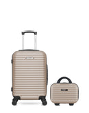 BLUESTAR - LOT DE 2 - Valise cabine et vanity BRAZILIA