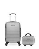 BLUESTAR - LOT DE 2 - Valise cabine et vanity BRAZILIA