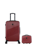 GENTLEMAN FARMER - Lot de 2 - Valise weekend et vanity PETER