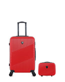 GENTLEMAN FARMER - Lot de 2 - Valise weekend et vanity PETER