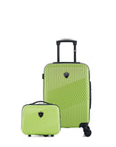 GENTLEMAN FARMER - Lot de 2 - Valise cabine et vanity PETER