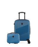 GENTLEMAN FARMER - Lot de 2 - Valise cabine et vanity PETER