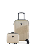 GENTLEMAN FARMER - Lot de 2 - Valise cabine et vanity PETER