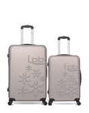 LPB LUGGAGE - Lot de 2 - Valises grand format et weekend ELEONOR