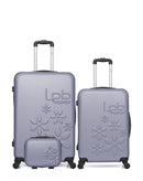 LPB LUGGAGE - Lot de 3 - Valises grand format, weekend et vanity ELEONOR