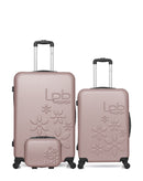 LPB LUGGAGE - Lot de 3 - Valises grand format, weekend et vanity ELEONOR