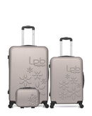 LPB LUGGAGE - Lot de 3 - Valises grand format, weekend et vanity ELEONOR