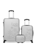 LPB LUGGAGE - Lot de 3 - Valises grand format, cabine et vanity ELEONOR