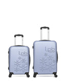 LPB LUGGAGE - Lot de 2 - Valises weekend et cabine ELEONOR