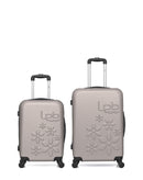 LPB LUGGAGE - Lot de 2 - Valises weekend et cabine ELEONOR
