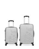 LPB LUGGAGE - Lot de 2 - Valises weekend et cabine ELEONOR