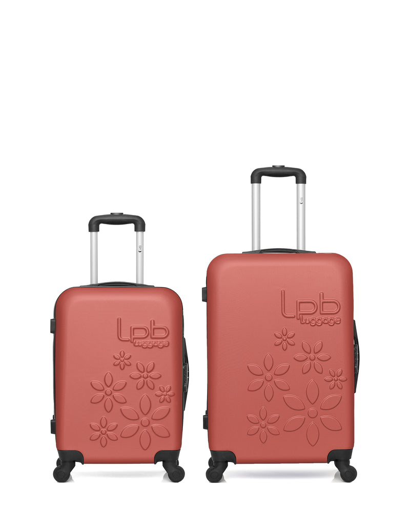 Lot de 2 - Valises weekend et cabine ELEONOR