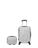 LPB LUGGAGE - Lot de 2 - Valise cabine et vanity ELEONOR