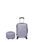 LPB LUGGAGE - Lot de 2 - Valise cabine et vanity ELEONOR