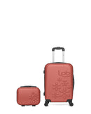 LPB LUGGAGE - Lot de 2 - Valise cabine et vanity ELEONOR