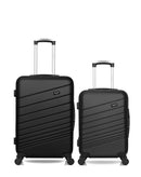 WAVE PARIS - Lot de 2 - Valises weekend et cabine TIGRE