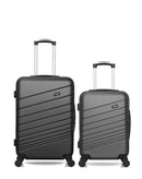 WAVE PARIS - Lot de 2 - Valises weekend et cabine TIGRE