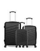 WAVE PARIS - Lot de 3 - Valises weekend, cabine et cabine XXS TIGRE