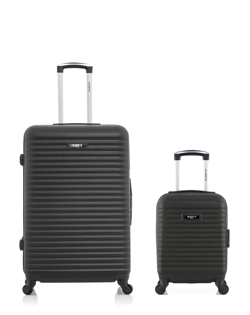 BLUESTAR - Lot de 2 - Valises grand format et cabine XXS BRAZILIA