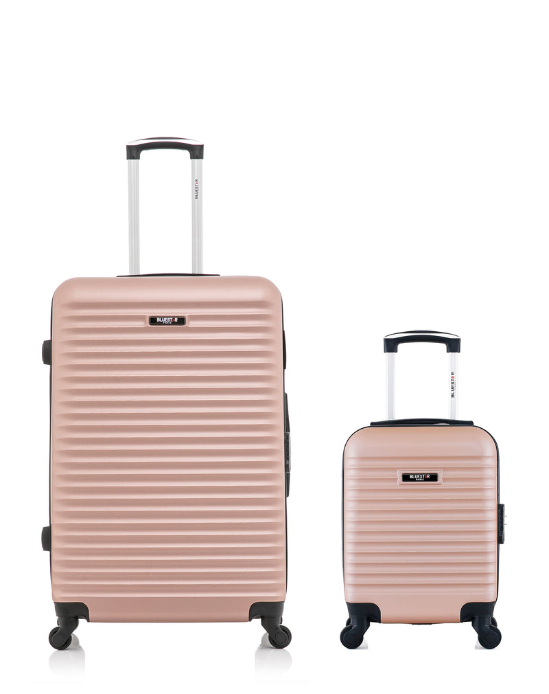 BLUESTAR - Lot de 2 - Valises grand format et cabine XXS BRAZILIA