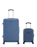 BLUESTAR - LOT DE 2 - Valises grand format et cabine XXS BRAZILIA