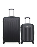 AMERICAN TRAVEL - LOT DE 2 - Valises grand format et cabine BROOKLYN
