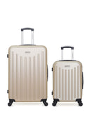 AMERICAN TRAVEL - LOT DE 2 - Valises grand format et cabine BROOKLYN