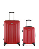 AMERICAN TRAVEL - LOT DE 2 - Valises grand format et cabine BROOKLYN