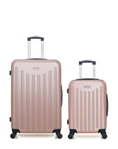 AMERICAN TRAVEL - LOT DE 2 - Valises grand format et cabine BROOKLYN