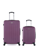 AMERICAN TRAVEL - LOT DE 2 - Valises grand format et cabine BROOKLYN