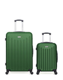 AMERICAN TRAVEL - LOT DE 2 - Valises grand format et cabine BROOKLYN