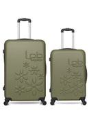 LPB LUGGAGE - Lot de 2 - Valises grand format et weekend ELEONOR