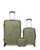 LPB LUGGAGE - Lot de 3 - Valises grand format, cabine et vanity ELEONOR