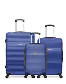 AMERICAN TRAVEL - Lot de 3 - Valises grand format, weekend et cabine MEMPHIS