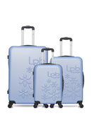 LPB LUGGAGE - Lot de 3 - Valises grand format, weekend et cabine ELEONOR