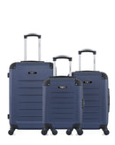 BLUESTAR - LOT DE 3 - Valises weekend, cabine et cabine XXS OPERA