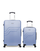 AMERICAN TRAVEL - LOT DE 2 - Valises grand format et cabine QUEENS