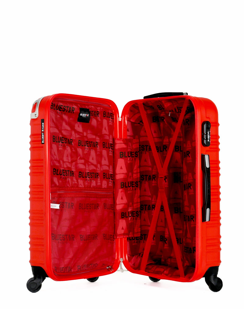 BLUESTAR - Set de 4 Valises LIMA-C 75 cm 4 Roues