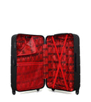 BLUESTAR - Set de 4 Valises OTTAWA-M 75 cm 4 Roues