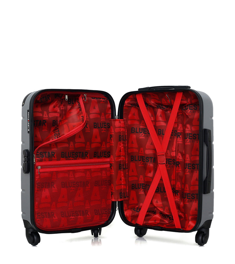 BLUESTAR - Valise Cabine OTTAWA 55 cm 4 Roues